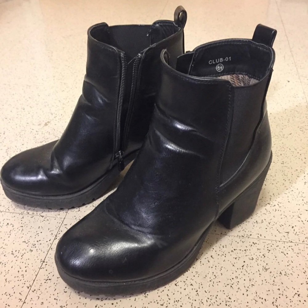 Platform Booties